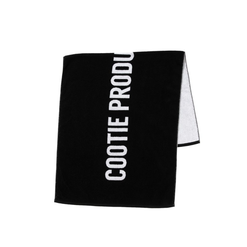 画像2: COOTIE PRODUCTIONS/Logo Bath Towel（Black）［ロゴバスタオル-26秋冬］