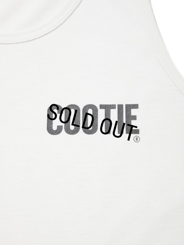 COOTIE PRODUCTIONS/Dry Tech Jersey Tank Top（Off Ivory）［ドライ