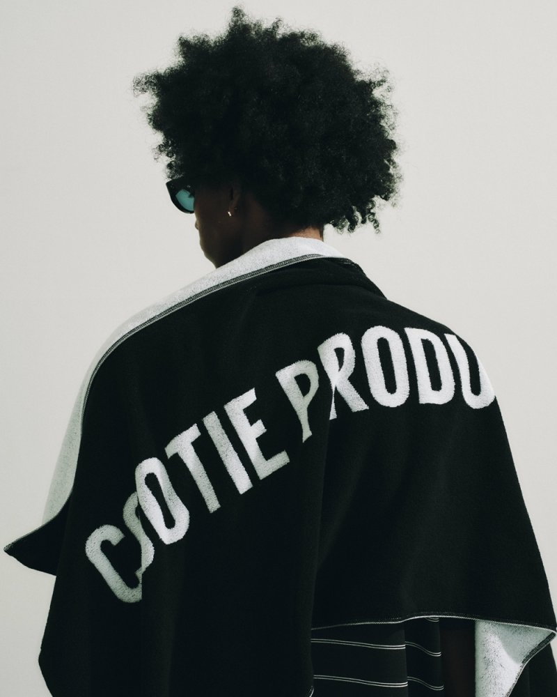 画像3: COOTIE PRODUCTIONS/Logo Bath Towel（Black）［ロゴバスタオル-26秋冬］