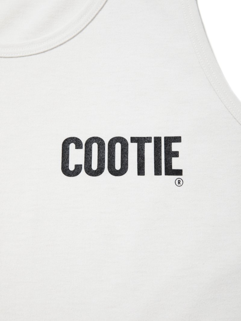 画像2: COOTIE PRODUCTIONS/Dry Tech Jersey Tank Top（Off Ivory）［ドライテックタンクトップ-26秋冬］