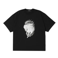 画像1: ANTIDOTE BUYERS CLUB/Pima Cotton S/S Tee（Reaper）（Pure Black） (1)