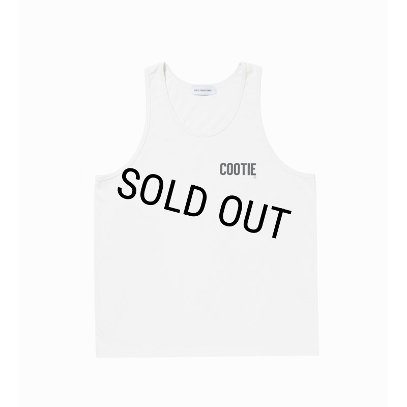 COOTIE PRODUCTIONS/Dry Tech Jersey Tank Top（Off Ivory）［ドライ