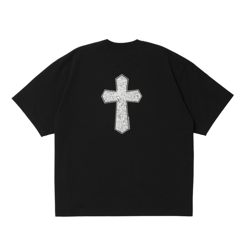 画像2: ANTIDOTE BUYERS CLUB/Pima Cotton S/S Tee(Leaf Skull)(Pure Black)