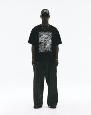 画像9: ANTIDOTE BUYERS CLUB/Pima Cotton S/S Tee（Leaf Skull）（Pure Black） (9)