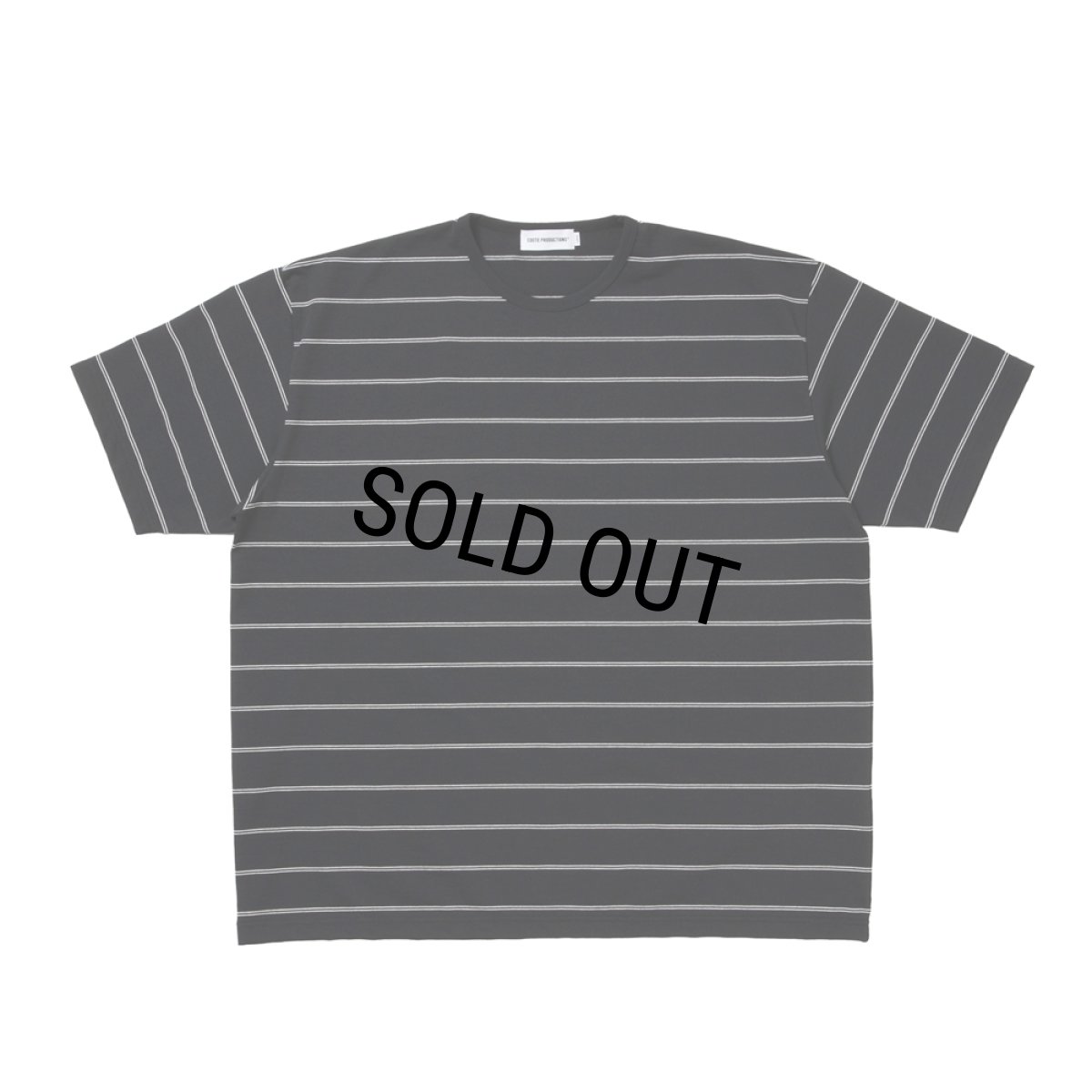 画像1: COOTIE PRODUCTIONS/Dry Tech Jersey Border S/S Tee（Black）［ドライテックボーダーT-26秋冬］ (1)