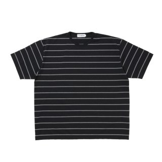 COOTIE PRODUCTIONS/Dry Tech Jersey Border S/S Tee（Black）［ドライ