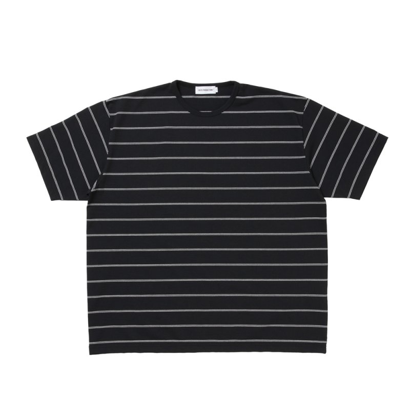 画像1: COOTIE PRODUCTIONS/Dry Tech Jersey Border S/S Tee（Black）［ドライテックボーダーT-26秋冬］