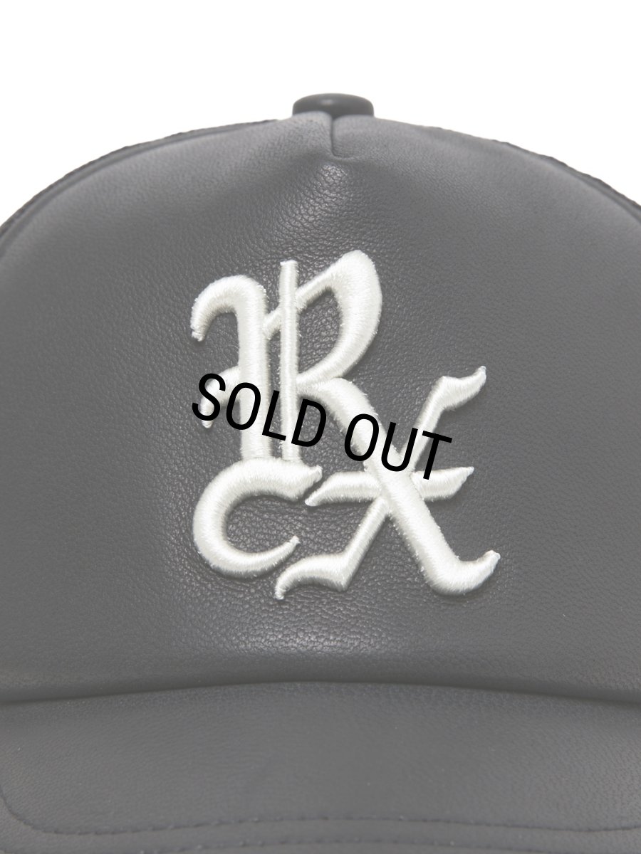 画像4: ANTIDOTE BUYERS CLUB/Sheep Leather 5 Panel Mesh Cap（Black） (4)