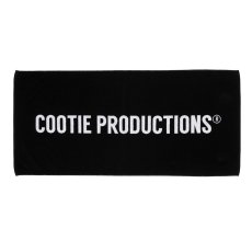 画像1: COOTIE PRODUCTIONS/Logo Bath Towel（Black）［ロゴバスタオル-26秋冬］ (1)