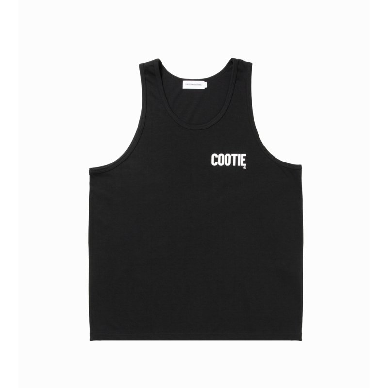 画像1: COOTIE PRODUCTIONS/Dry Tech Jersey Tank Top（Black）［ドライテックタンクトップ-26秋冬］