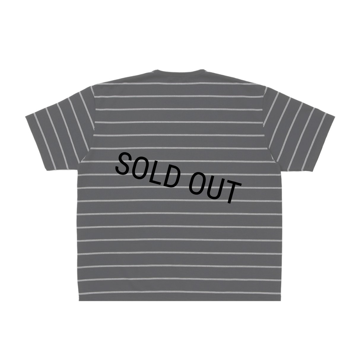 画像2: COOTIE PRODUCTIONS/Dry Tech Jersey Border S/S Tee（Black）［ドライテックボーダーT-26秋冬］ (2)