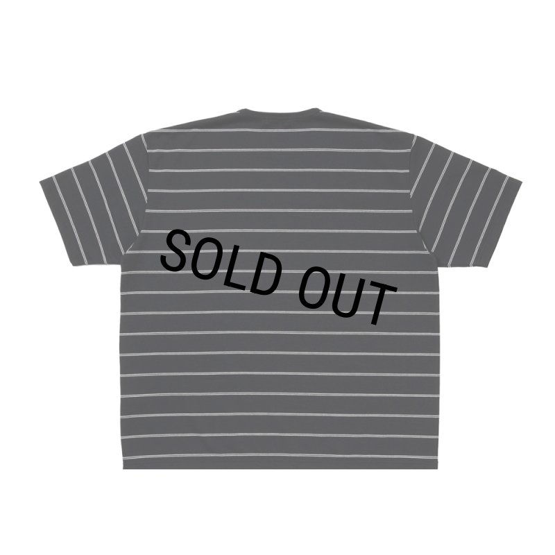 COOTIE PRODUCTIONS/Dry Tech Jersey Border S/S Tee（Black）［ドライ
