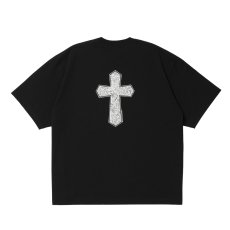 画像2: ANTIDOTE BUYERS CLUB/Pima Cotton S/S Tee（Leaf Skull）（Pure Black） (2)