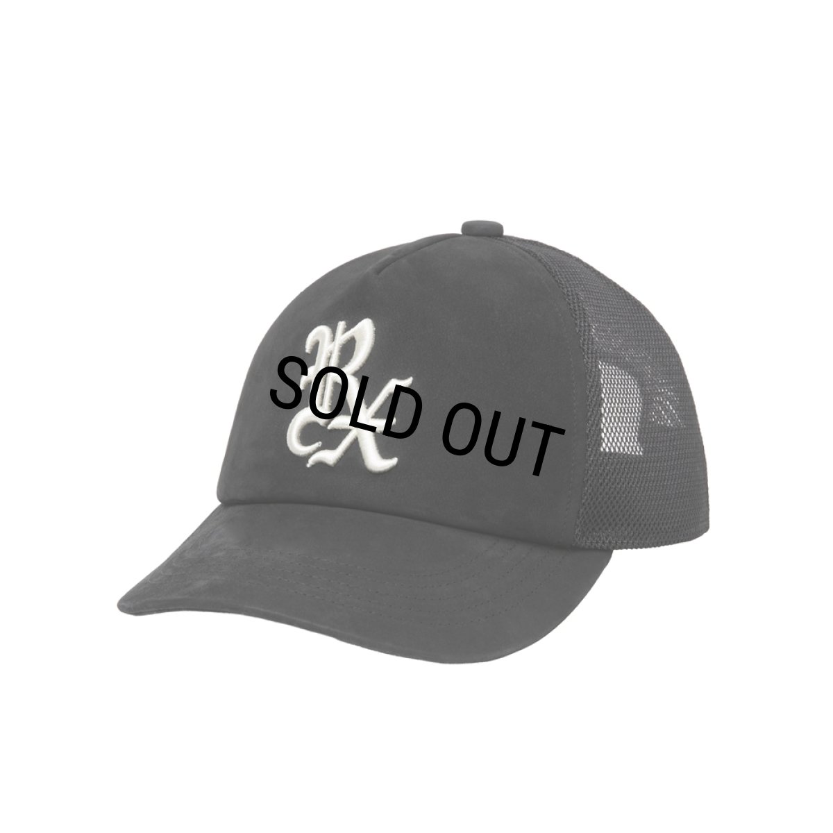 画像3: ANTIDOTE BUYERS CLUB/Silkey Nubuck 5 Panel Mesh Cap（Black） (3)