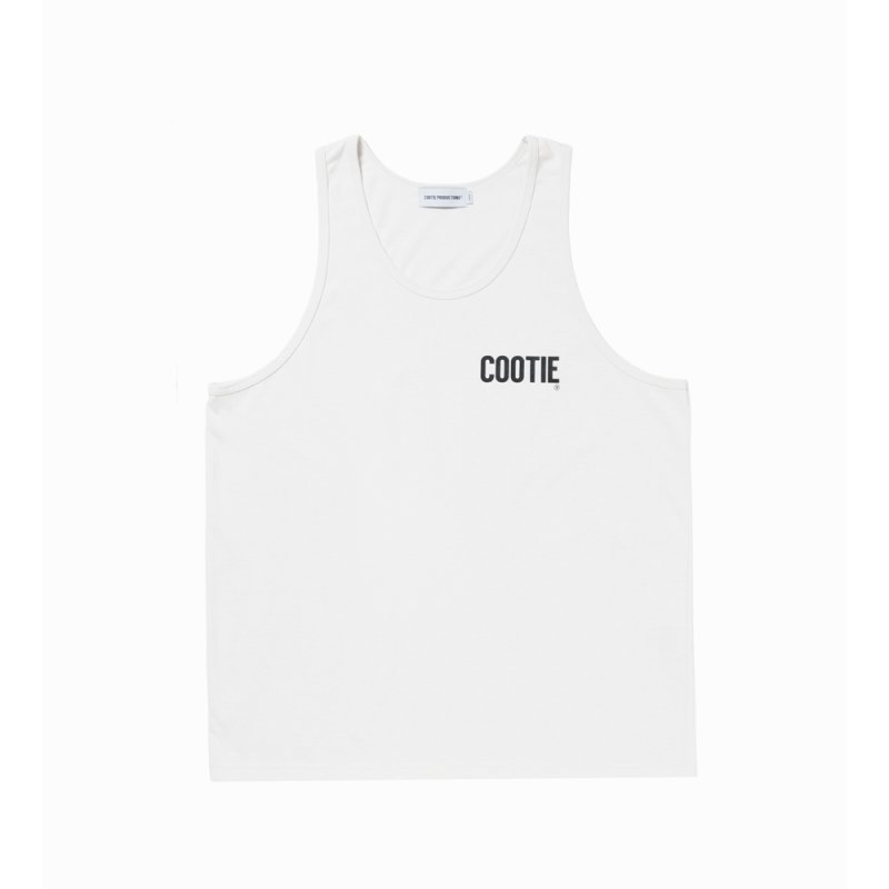 画像1: COOTIE PRODUCTIONS/Dry Tech Jersey Tank Top（Off Ivory）［ドライテックタンクトップ-26秋冬］