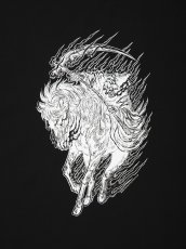 画像3: ANTIDOTE BUYERS CLUB/Pima Cotton S/S Tee（Reaper）（Pure Black） (3)