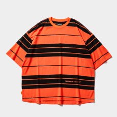 画像1: TIGHTBOOTH/BORDER S/S T-SHIRT（Orange）［ボーダーT-26夏］ (1)
