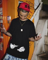 画像3: BlackEyePatch/COUNTING HANDS TEE（BLACK） (3)