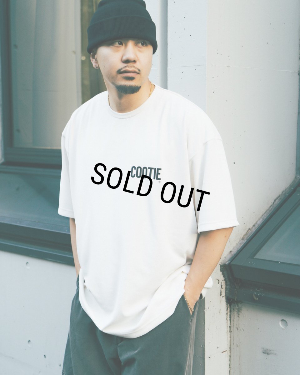 画像4: COOTIE PRODUCTIONS/Dry Tech Jersey Oversized S/S Tee（Off Ivory）［ドライテックオーバーサイズT-26秋冬］ (4)