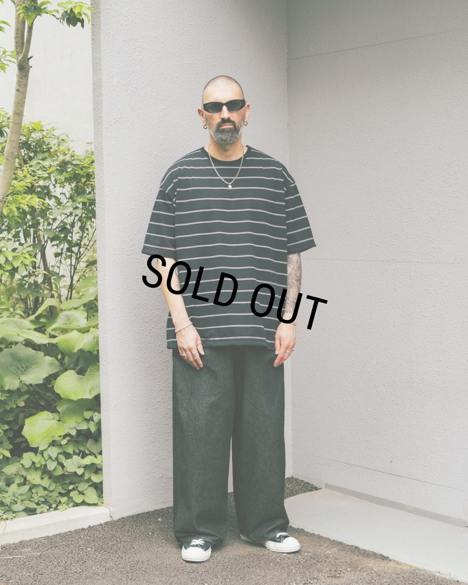 画像5: COOTIE PRODUCTIONS/Dry Tech Jersey Border S/S Tee（Black）［ドライテックボーダーT-26秋冬］ (5)