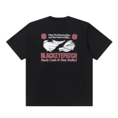 画像1: BlackEyePatch/COUNTING HANDS TEE（BLACK） (1)