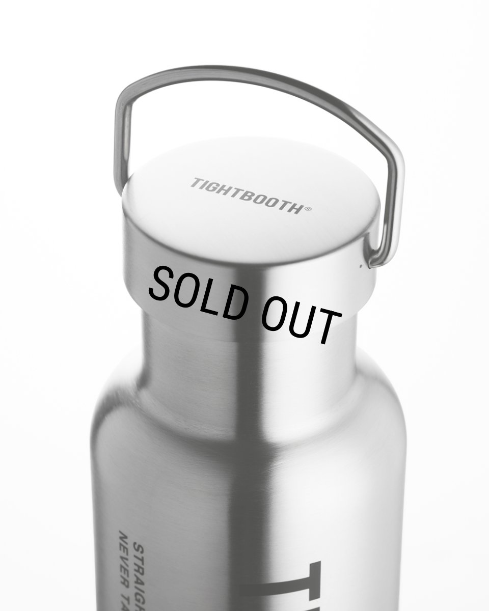 画像2: TIGHTBOOTH/LOGO THERMO BOTTLE（Silver）［ロゴサーモボトル-26夏］ (2)