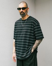 画像6: COOTIE PRODUCTIONS/Dry Tech Jersey Border S/S Tee（Black）［ドライテックボーダーT-26秋冬］ (6)