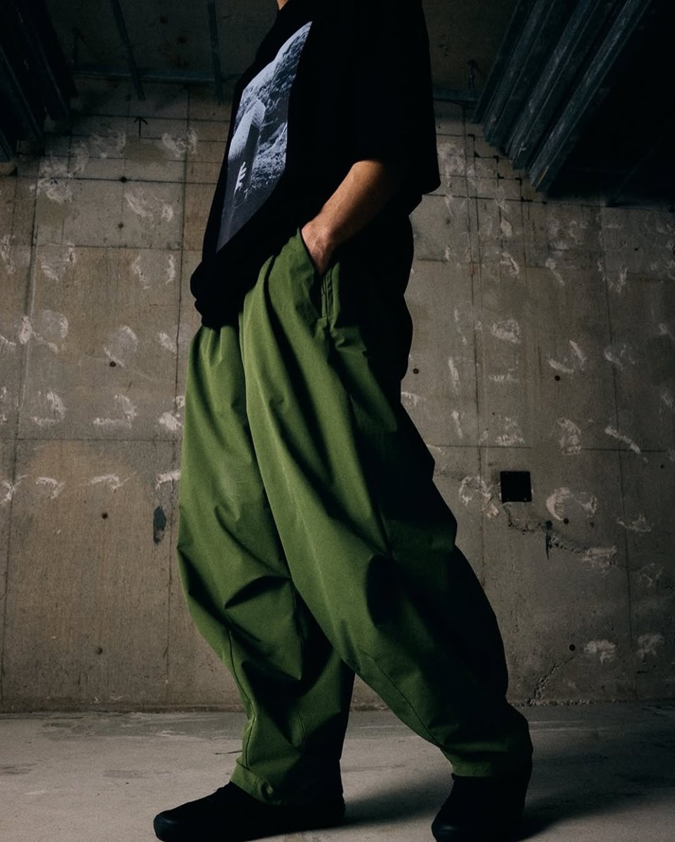 画像4: TIGHTBOOTH/CL BALLOON PANTS（Olive）［CLバルーンパンツ-26夏］ (4)