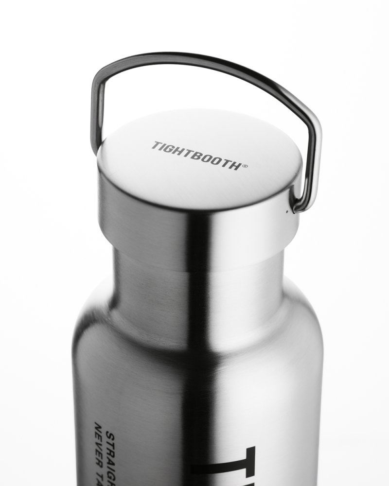 画像2: TIGHTBOOTH/LOGO THERMO BOTTLE（Silver）［ロゴサーモボトル-26夏］