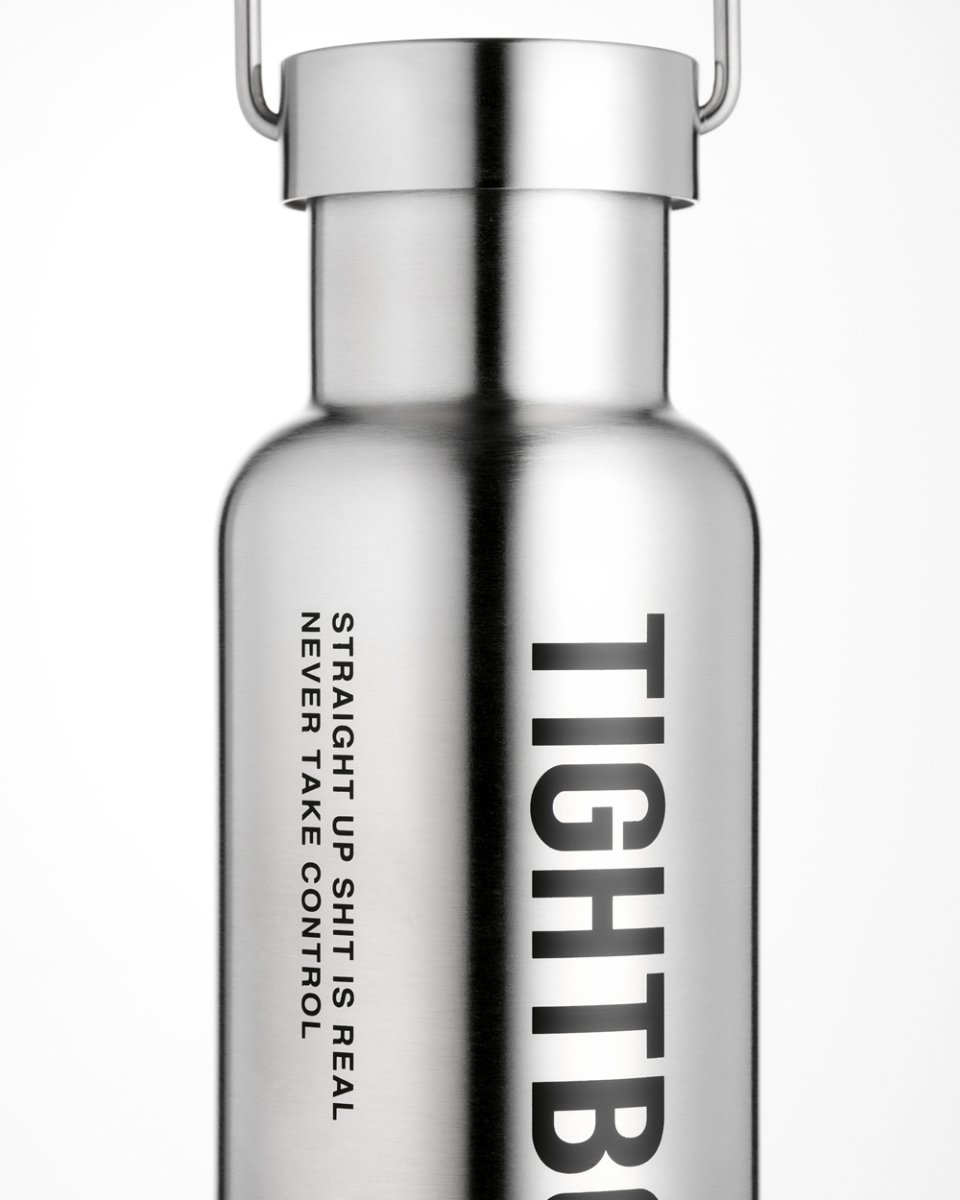 画像3: TIGHTBOOTH/LOGO THERMO BOTTLE（Silver）［ロゴサーモボトル-26夏］ (3)