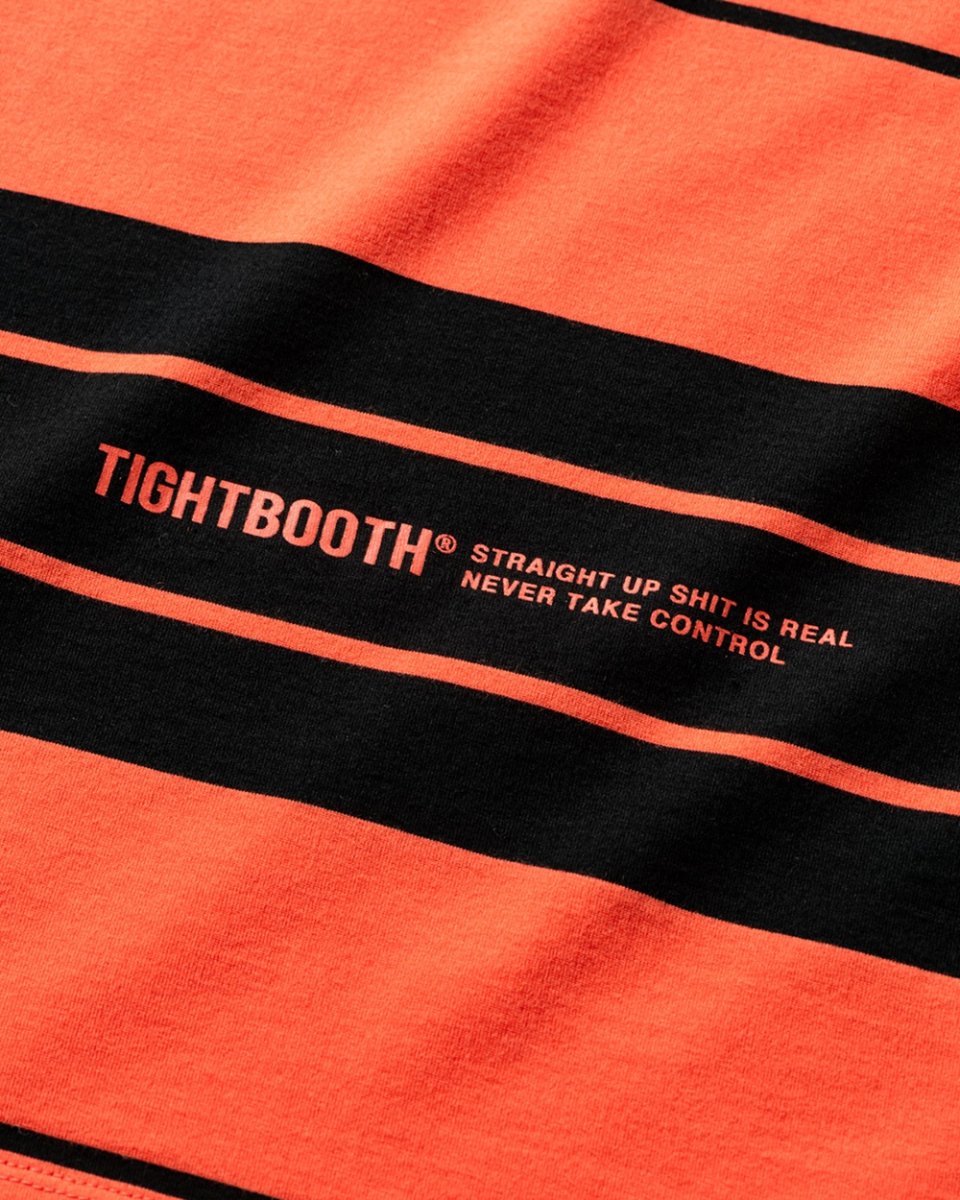 画像3: TIGHTBOOTH/BORDER S/S T-SHIRT（Orange）［ボーダーT-26夏］ (3)
