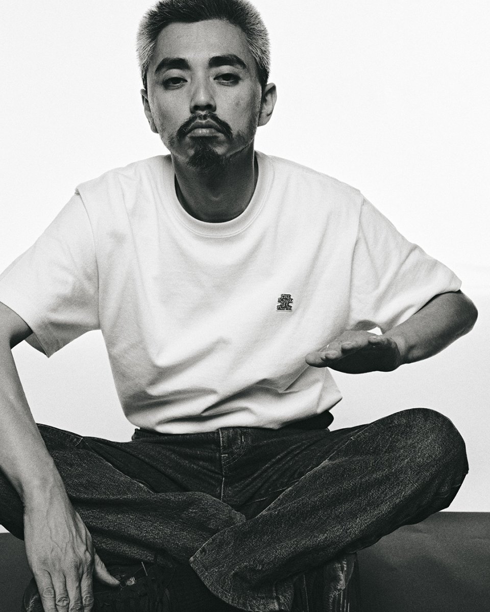 画像3: BlackEyePatch/SMALL OG LABEL TEE（WHITE） (3)