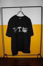画像2: exodus brand/PHOENIX F.T.W. T SHIRT（BLACK）［刺繍T-26春夏］ (2)