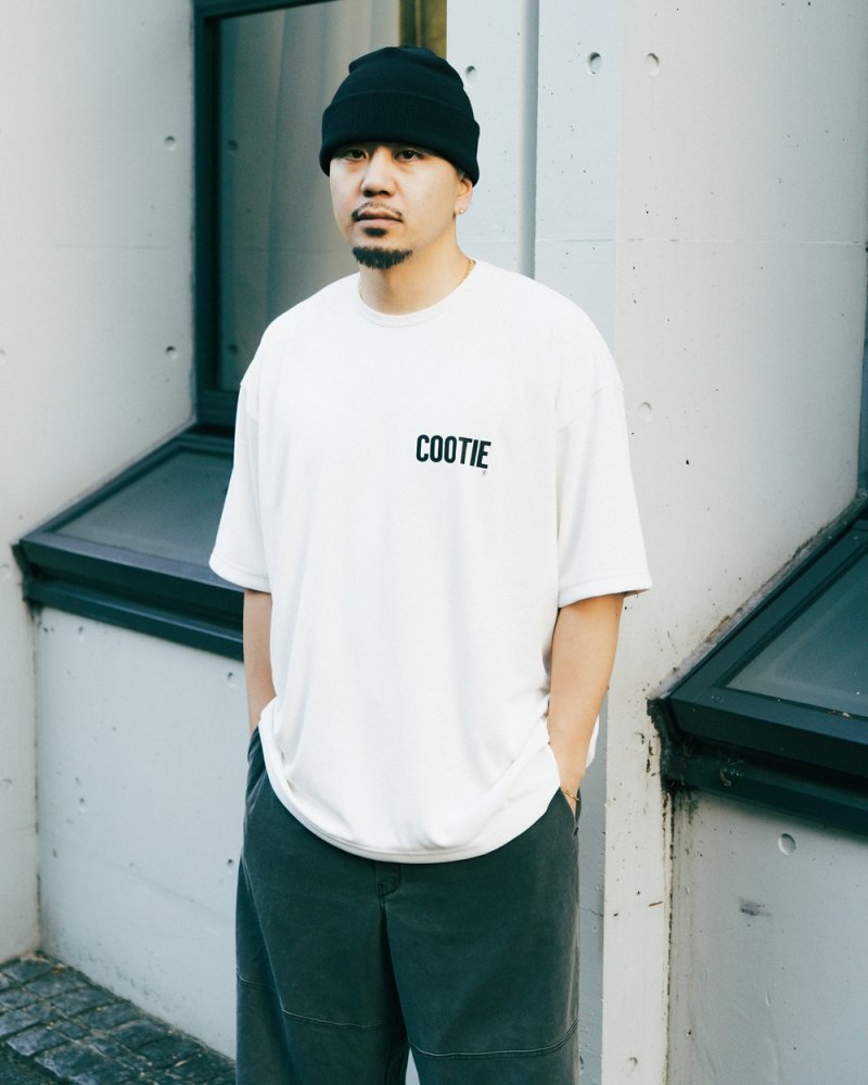 画像3: COOTIE PRODUCTIONS/Dry Tech Jersey Oversized S/S Tee（Off Ivory）［ドライテックオーバーサイズT-26秋冬］