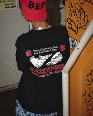 画像4: BlackEyePatch/COUNTING HANDS TEE（BLACK） (4)