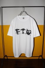 画像2: exodus brand/PHOENIX F.T.W. T SHIRT（WHITE）［刺繍T-26春夏］ (2)