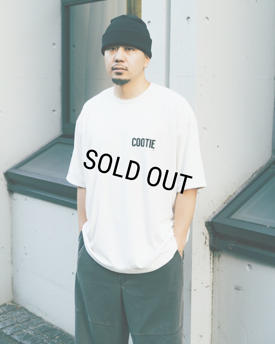 画像3: COOTIE PRODUCTIONS/Dry Tech Jersey Oversized S/S Tee（Off Ivory）［ドライテックオーバーサイズT-26秋冬］ (3)