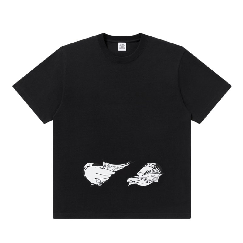 画像1: BlackEyePatch/COUNTING HANDS TEE(BLACK)