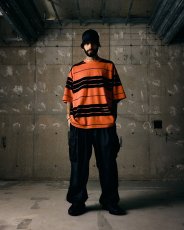 画像5: TIGHTBOOTH/BORDER S/S T-SHIRT（Orange）［ボーダーT-26夏］ (5)