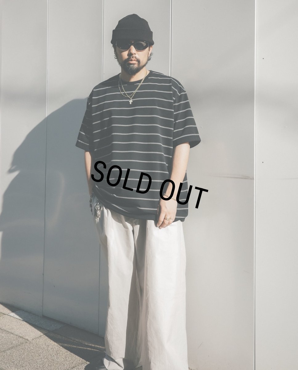 画像3: COOTIE PRODUCTIONS/Dry Tech Jersey Border S/S Tee（Black）［ドライテックボーダーT-26秋冬］ (3)