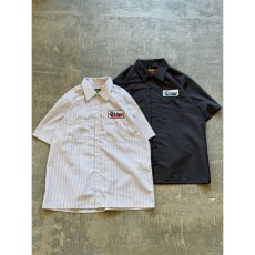 画像7: PORKCHOP/PCP WAPPEN WORK SHIRT（BLACK）［PCPワッペンワークシャツ-26春夏］ (7)