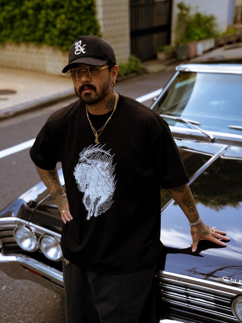 画像3: ANTIDOTE BUYERS CLUB/Pima Cotton S/S Tee(Reaper)(Pure Black)