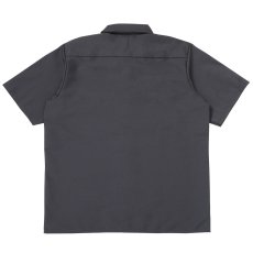 画像2: PORKCHOP/PCP WAPPEN WORK SHIRT（BLACK）［PCPワッペンワークシャツ-26春夏］ (2)