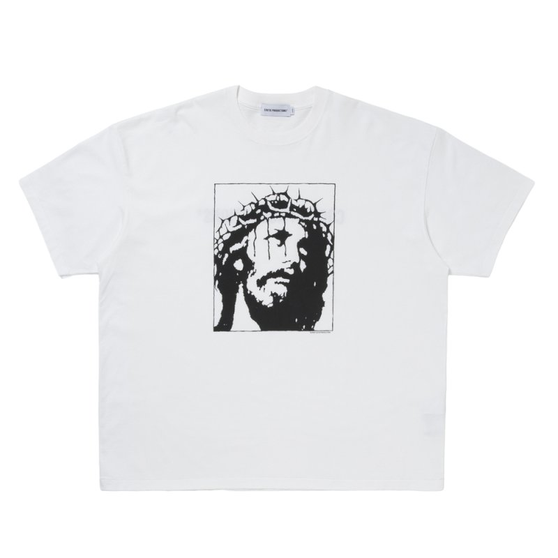 画像1: COOTIE PRODUCTIONS/Print S/S Tee - JESUS（White）［プリントT-26秋冬］