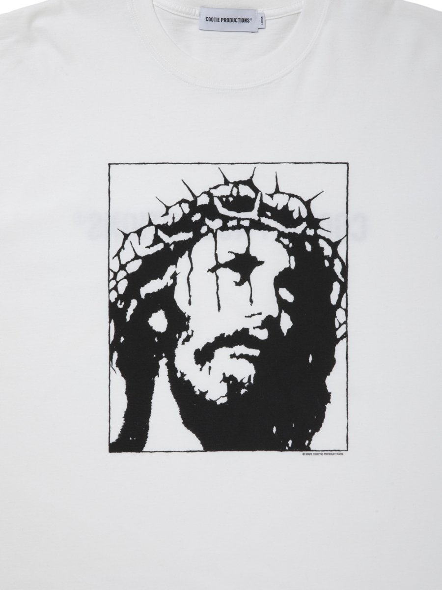 画像3: COOTIE PRODUCTIONS/Print S/S Tee - JESUS（White）［プリントT-26秋冬］ (3)