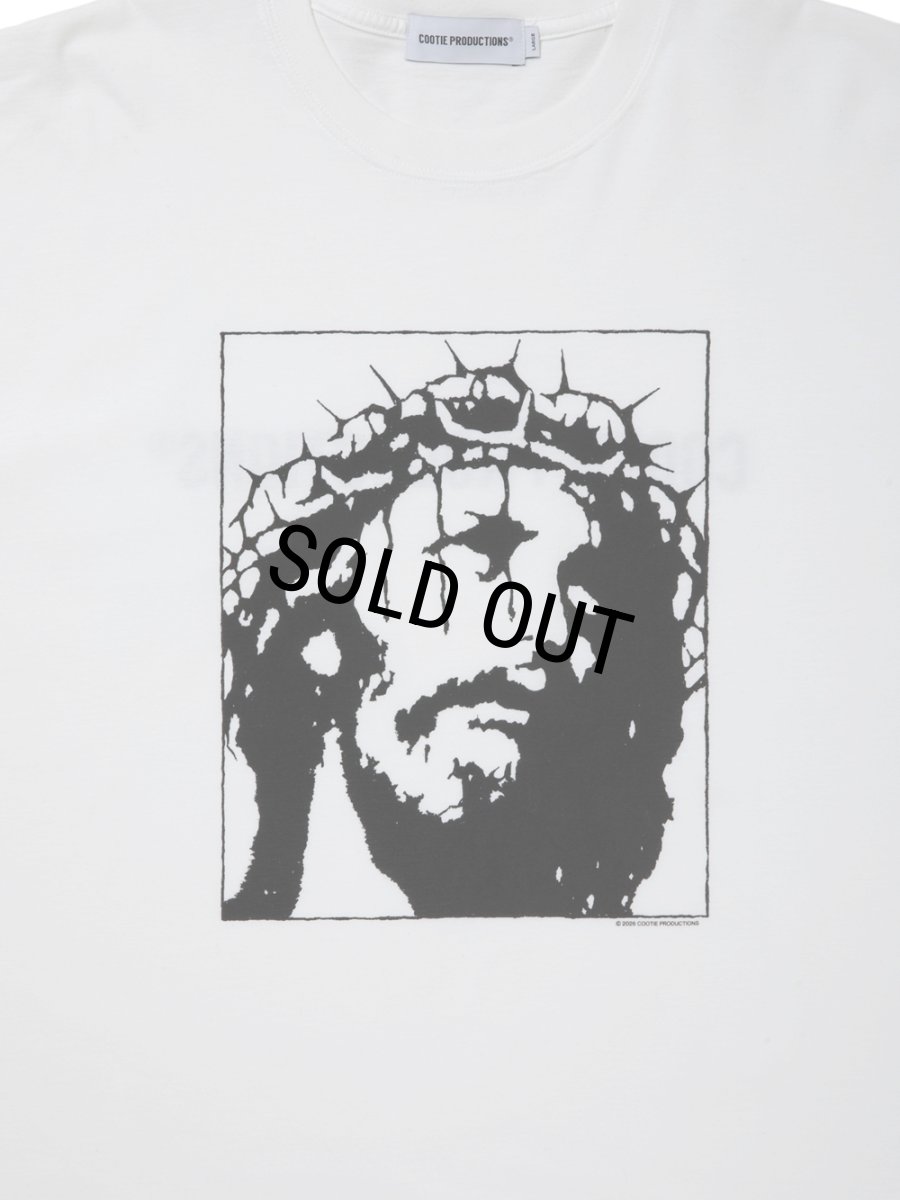 画像3: COOTIE PRODUCTIONS/Print S/S Tee - JESUS（White）［プリントT-26秋冬］ (3)