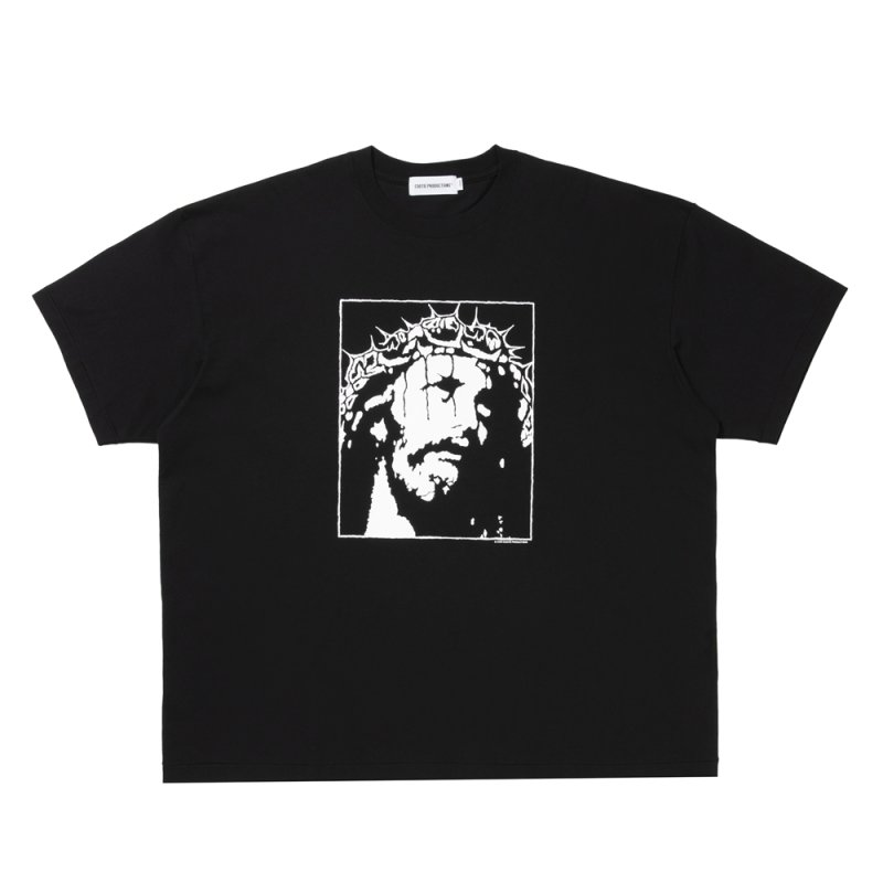 画像1: COOTIE PRODUCTIONS/Print S/S Tee - JESUS（Black）［プリントT-26秋冬］