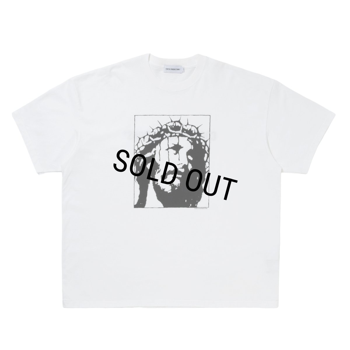 画像1: COOTIE PRODUCTIONS/Print S/S Tee - JESUS（White）［プリントT-26秋冬］ (1)