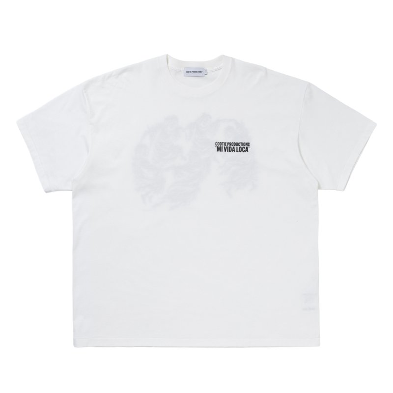 画像1: COOTIE PRODUCTIONS/Print S/S Tee - DANCE（White）［プリントT-26秋冬］
