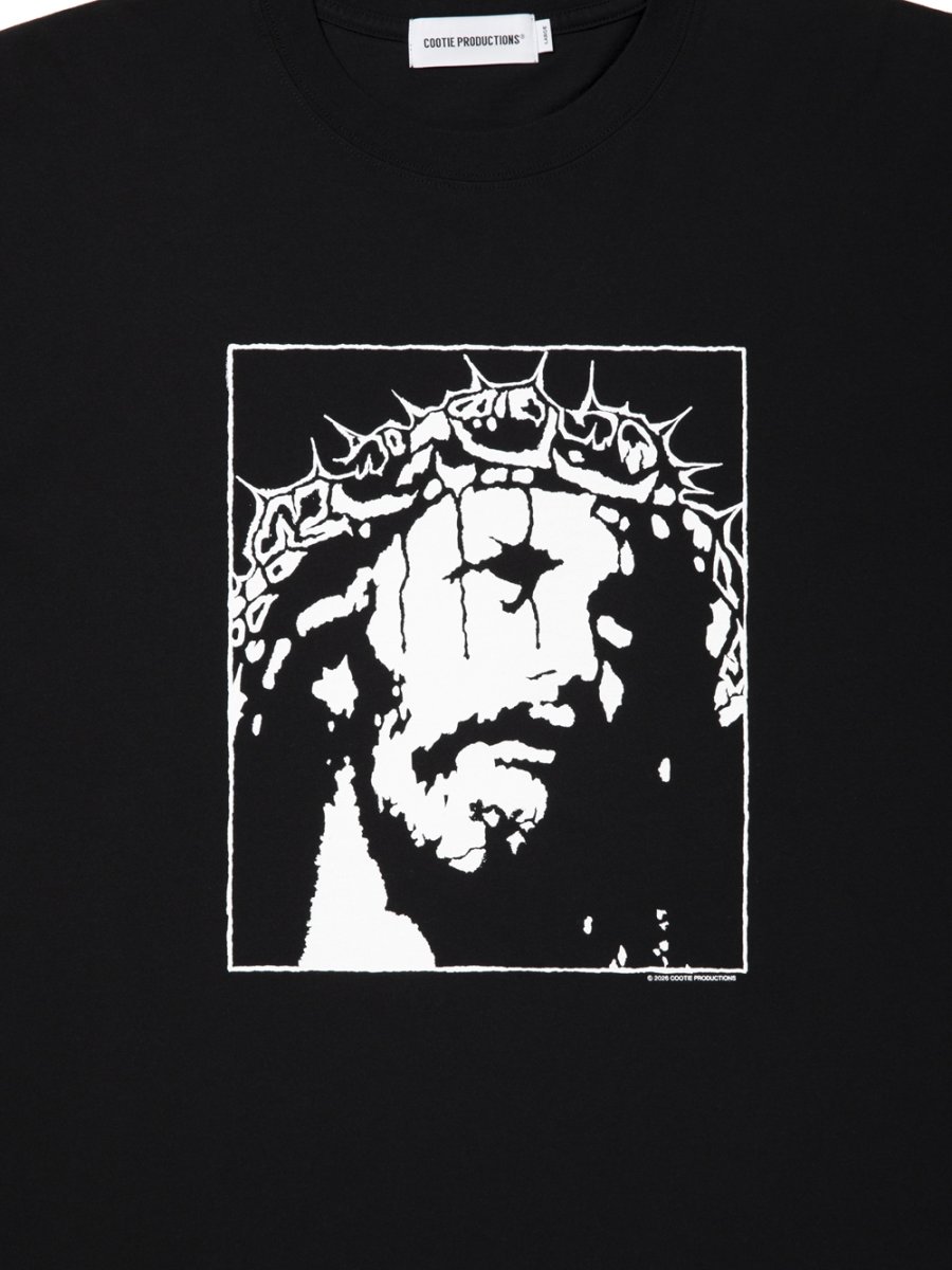 画像3: COOTIE PRODUCTIONS/Print S/S Tee - JESUS（Black）［プリントT-26秋冬］ (3)